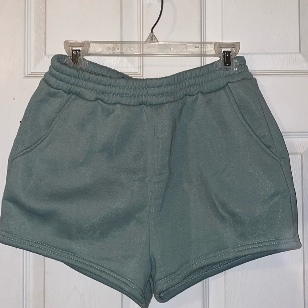 Mint Green Lounge Shorts